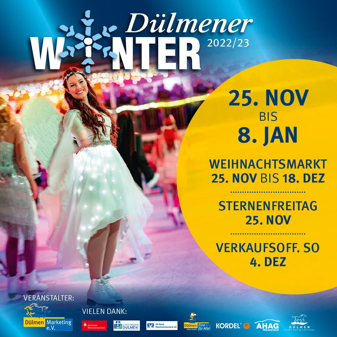 Plakat Dülmener Winter 2022/2023